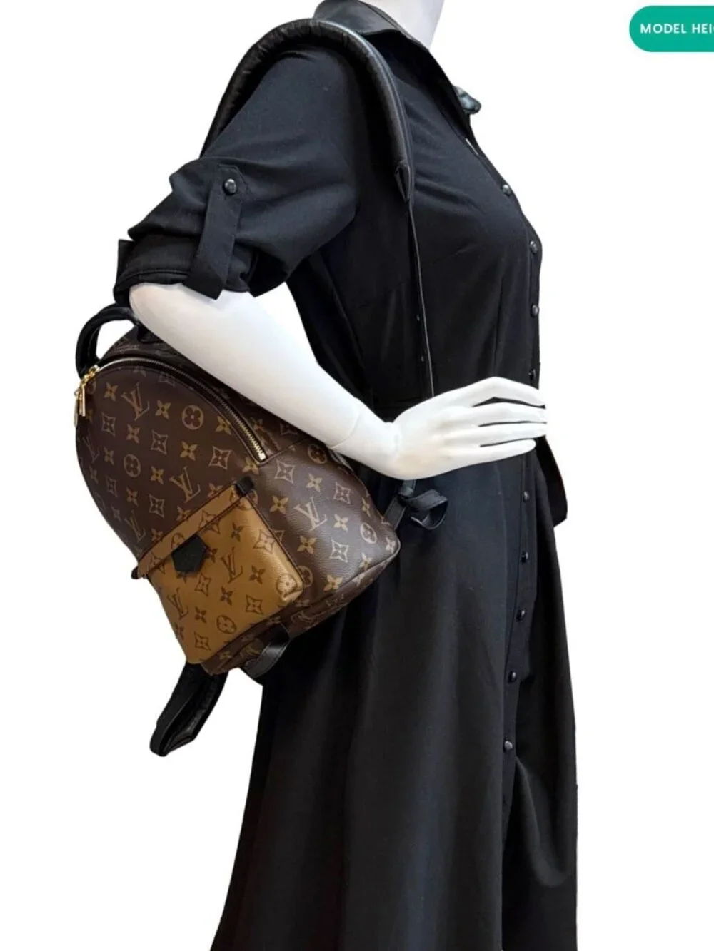 Louis Vuitton  Palm Springs PM Monogram Reverse Canvas Backpack Brown